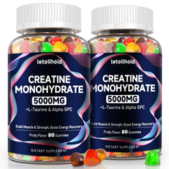 Hero image of Creatine Monohydrate Gummies 5g for Women and Men, 160-count bottle