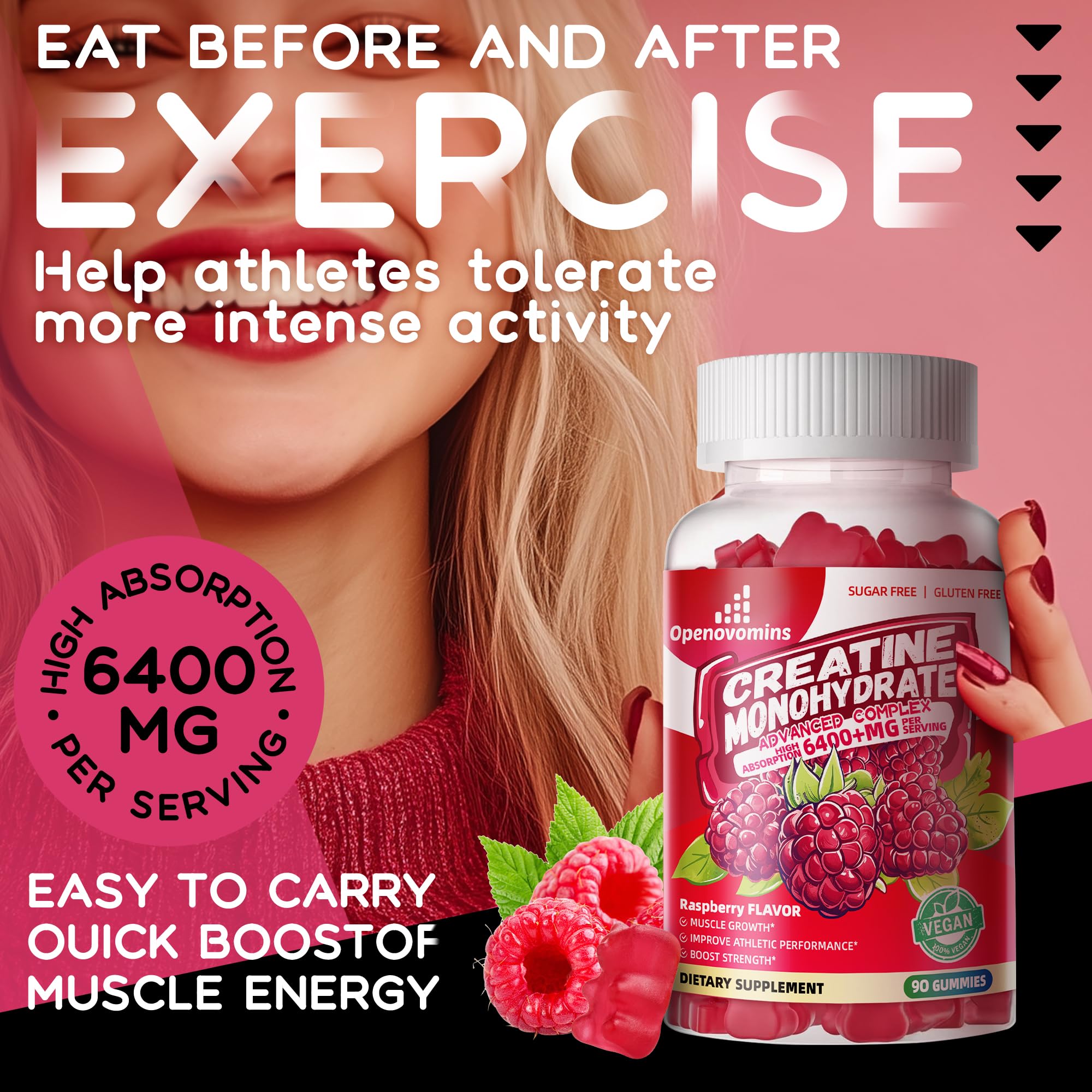 Sugar-free, chewable gummy texture
