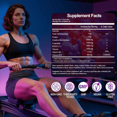 Illustration of gummies boosting muscle growth