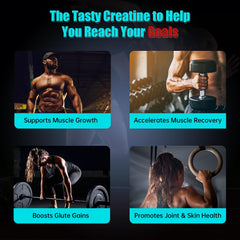 Blueberry flavor Creatine Monohydrate Gummies packaging