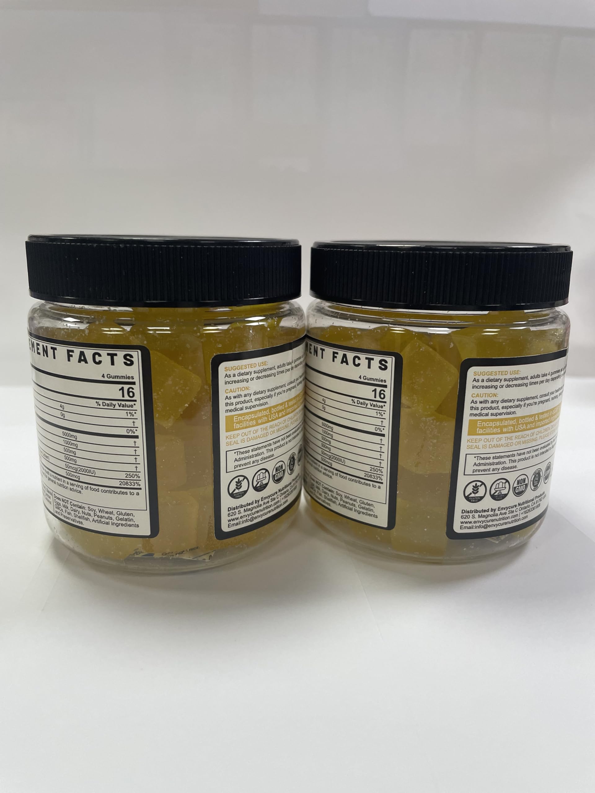 Serving size visualization showing 5g per serving