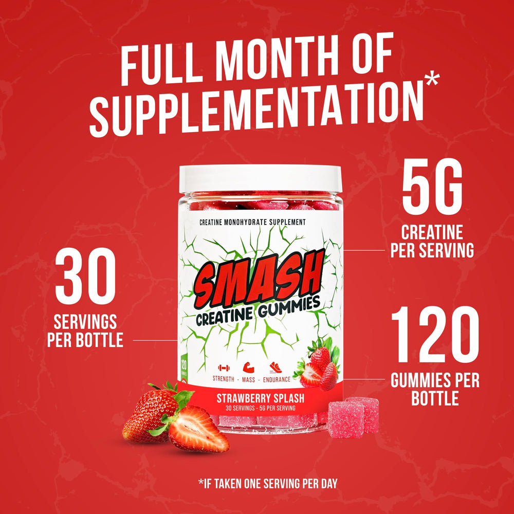 Serving size and dosage of 5g Creatine Monohydrate Gummies