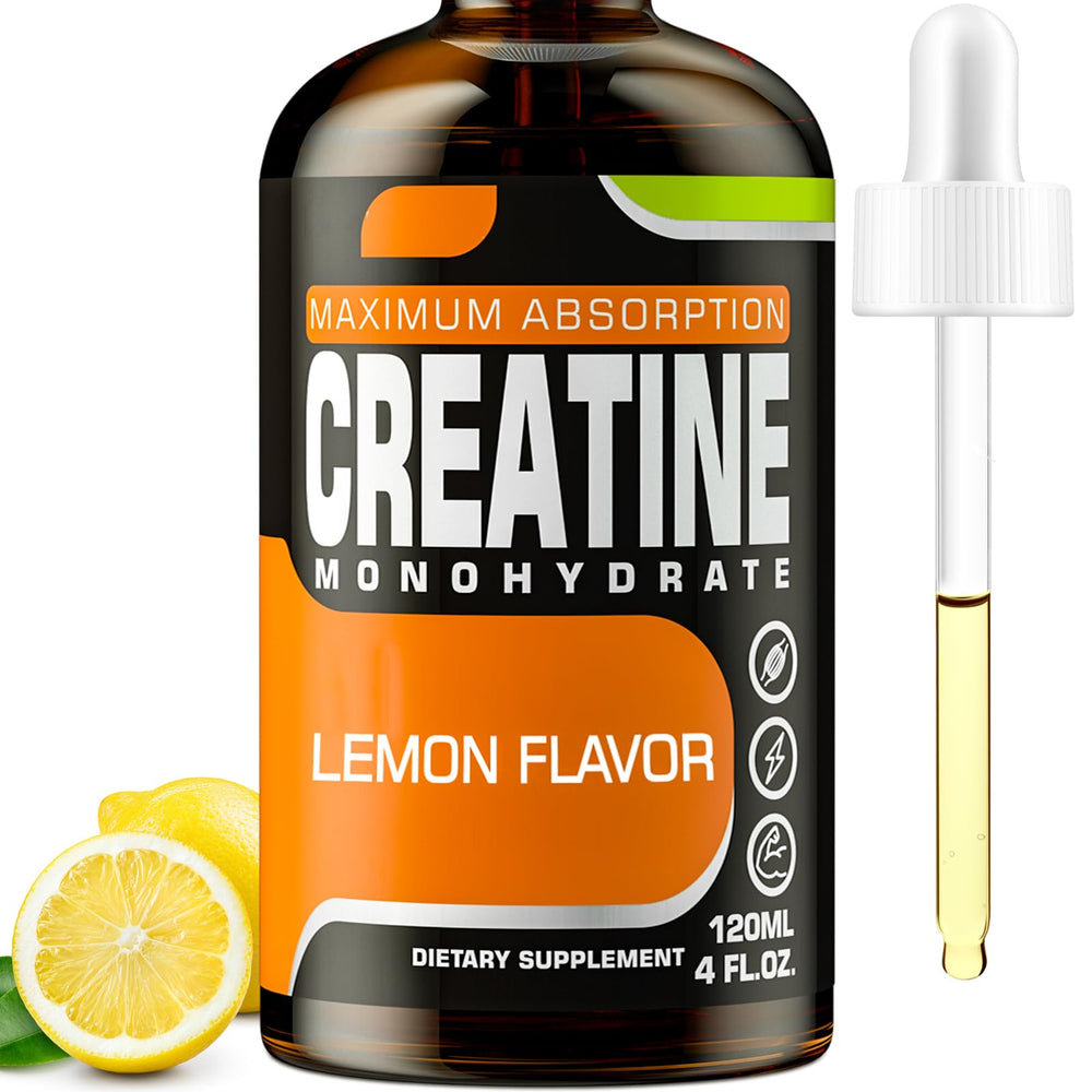 Creatine Monohydrate Liquid HCl Lemon 120 ml bottle