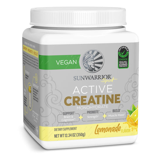 Creatine Monohydrate Powder Lemonade canister