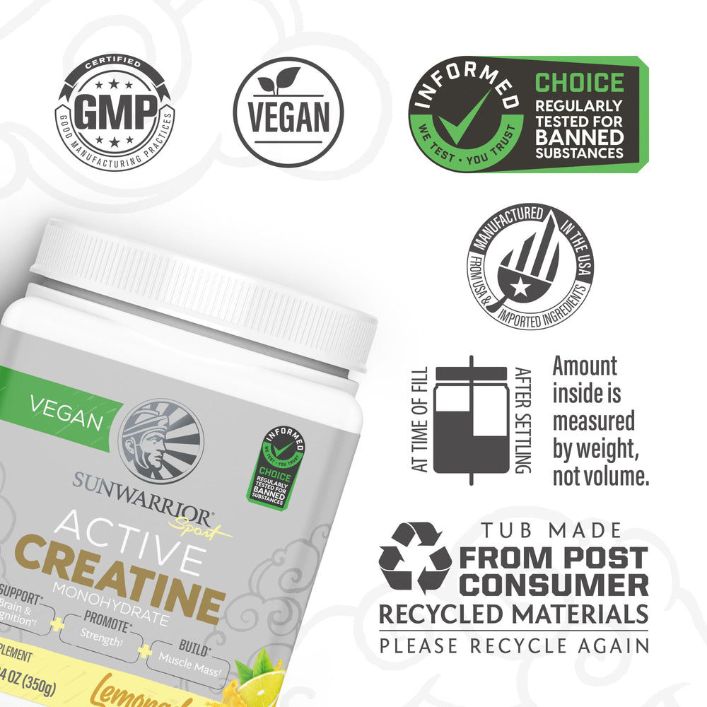 Close-up of fine creatine powder texture