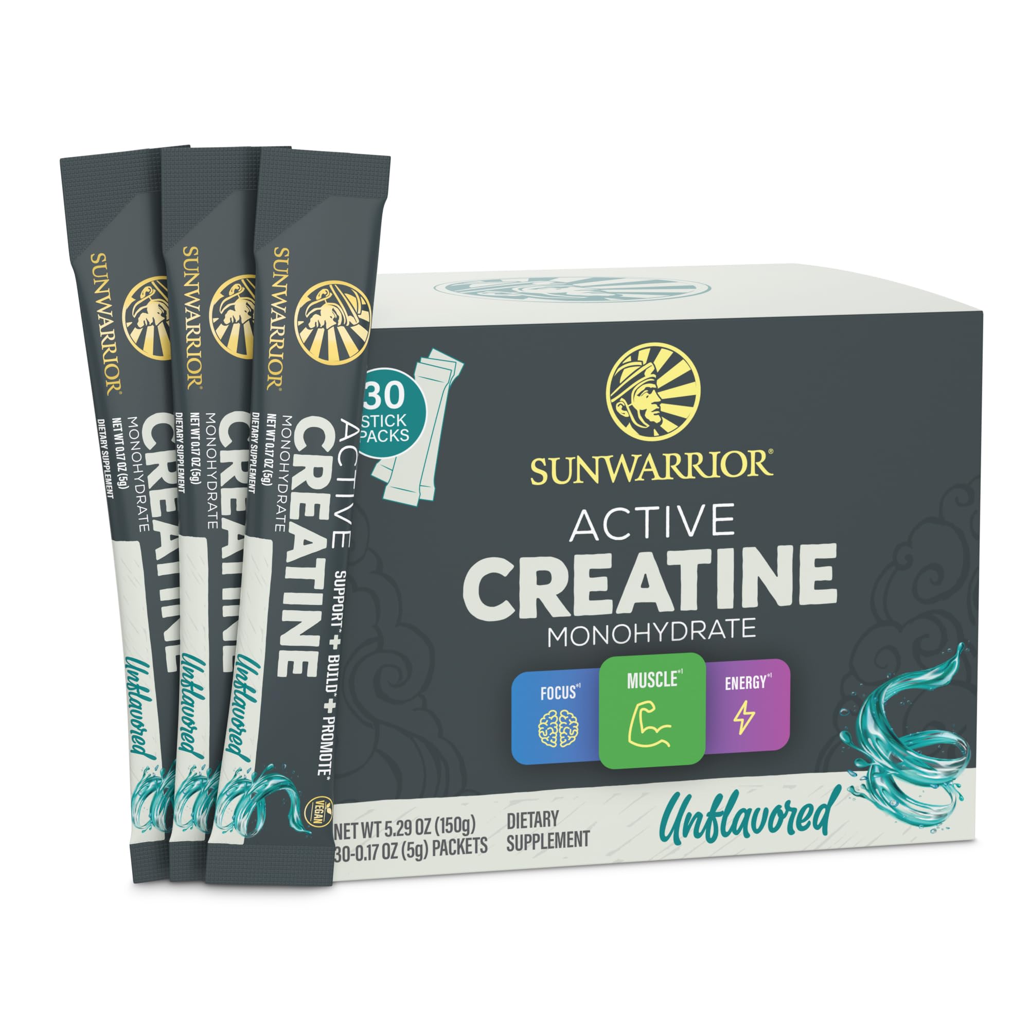 Creatine Monohydrate Powder Micronized 30 Servings label