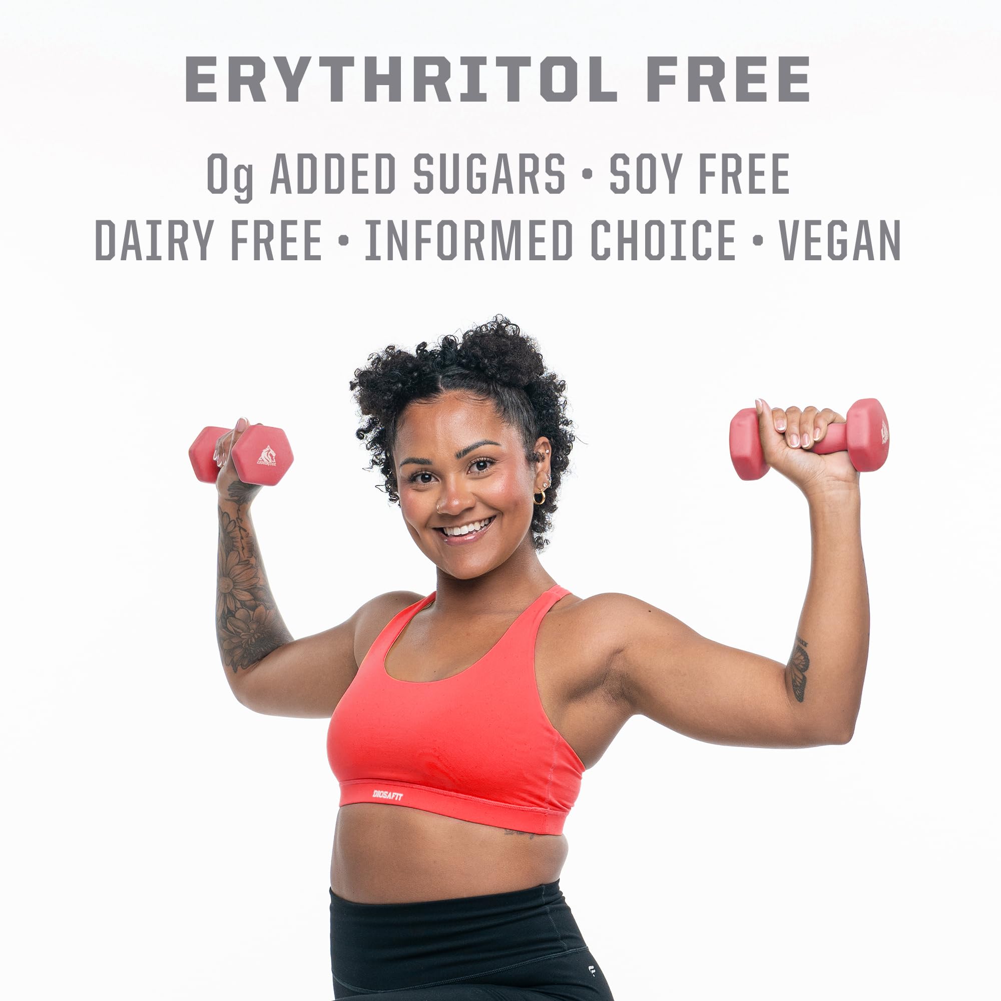Serving suggestion for pre-workout mix