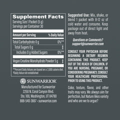 Unflavored Creatine Monohydrate powder with 5g scoop