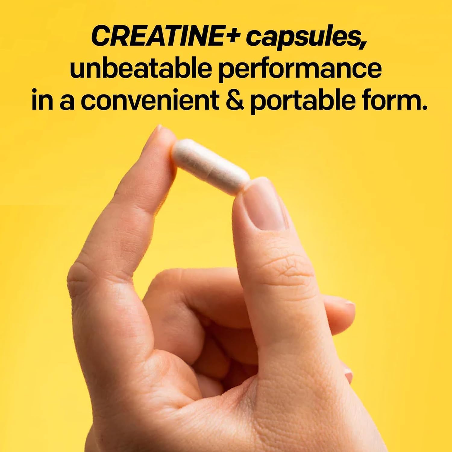 Serving size 4 capsules of Creatine Monohydrate