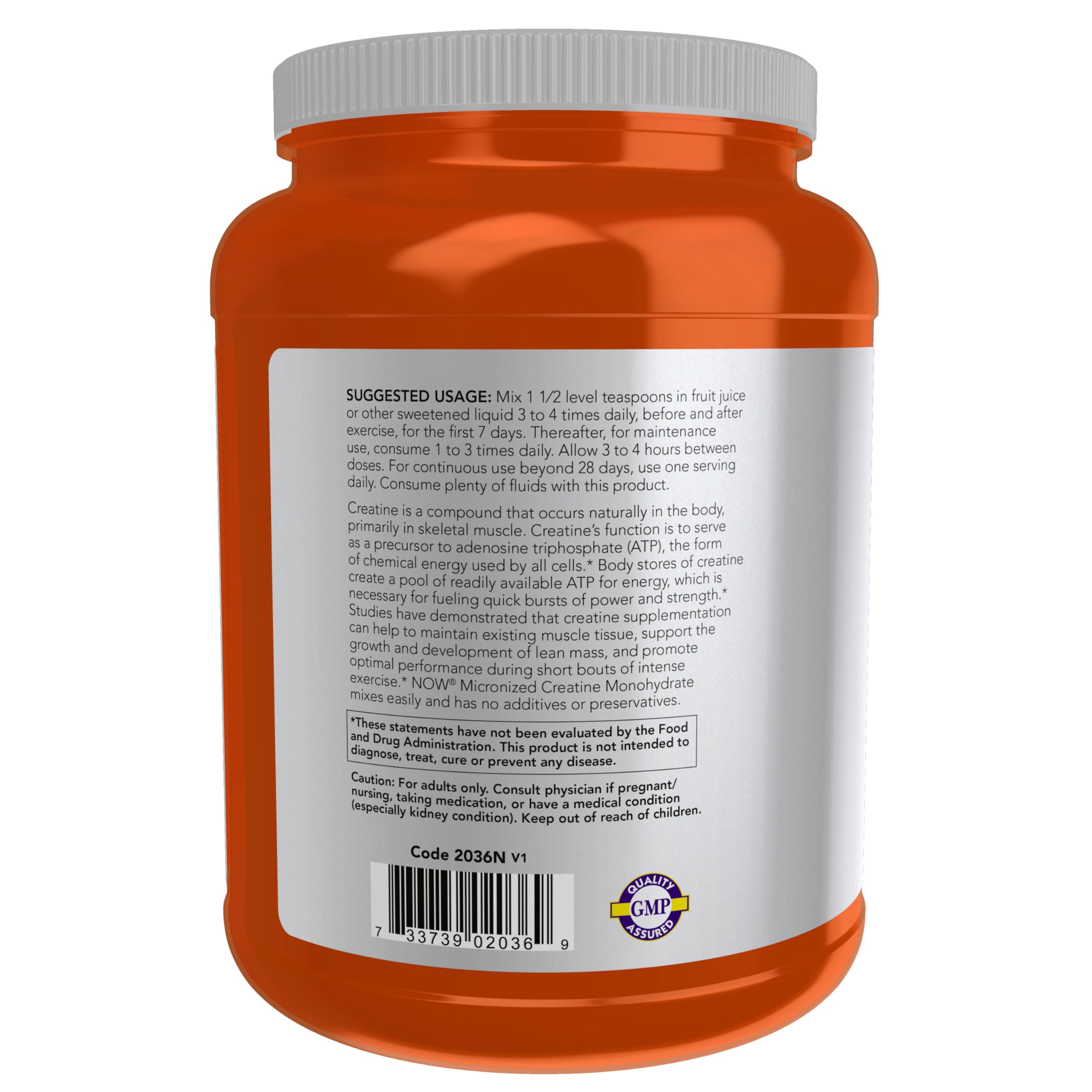 Creatine powder being mixed into a shake