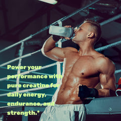 5 g serving scoop of creatine monohydrate powder