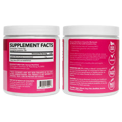 Lifestyle shot of Creatine for Women product with measuring scoop