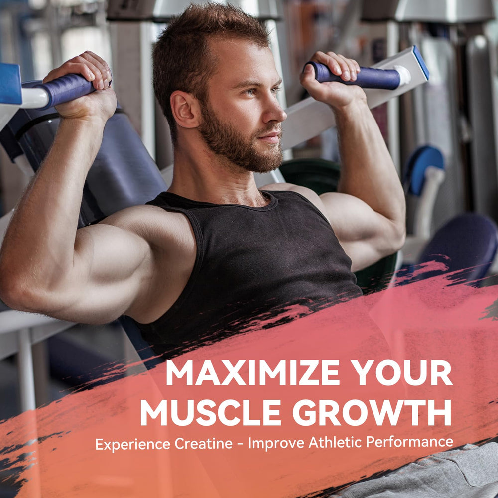 Creatine HCL liquid drops being added to a glass of water