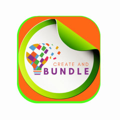 CreativeAndBundle sticker on package