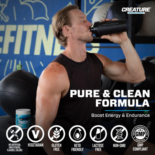 Five forms of creatine: monohydrate, HCL, anhydrous, malate, and citrate