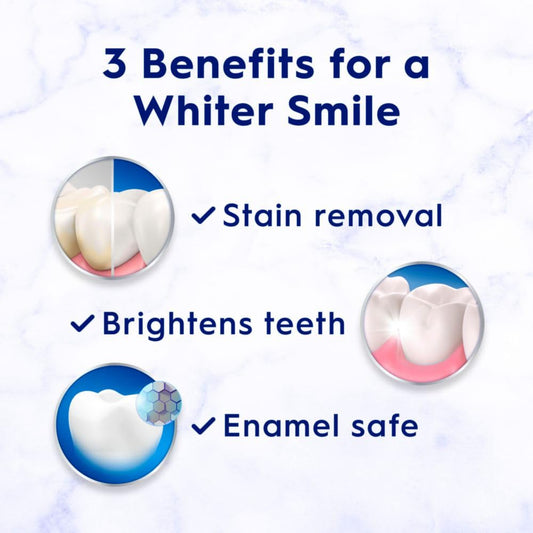 Three Crest 3D White Advanced Charcoal Toothpaste tubes from the pack