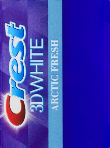 Crest 3D White Arctic Fresh branding close-up