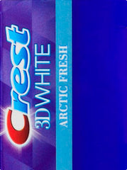 Crest 3D White Arctic Fresh branding close-up