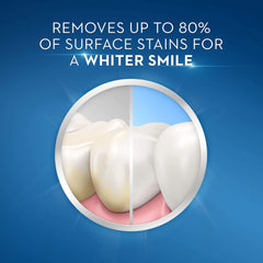Toothbrush with Crest 3D White Arctic Fresh toothpaste