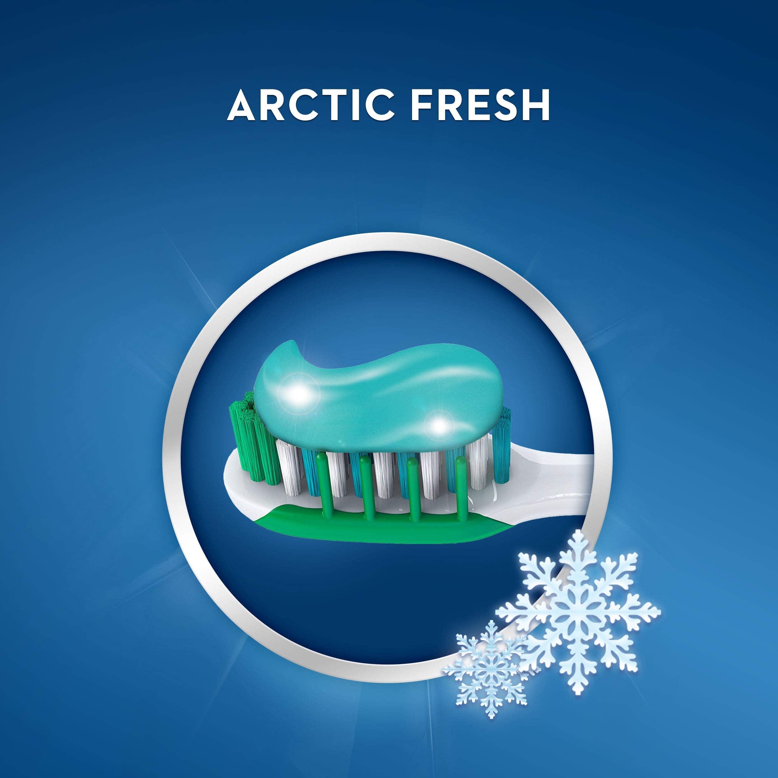 3D White Arctic Fresh packaging with cap