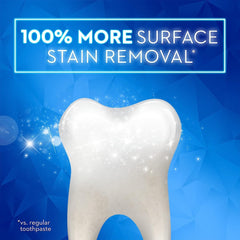 Product packaging for Crest 3D White Brilliance toothpaste