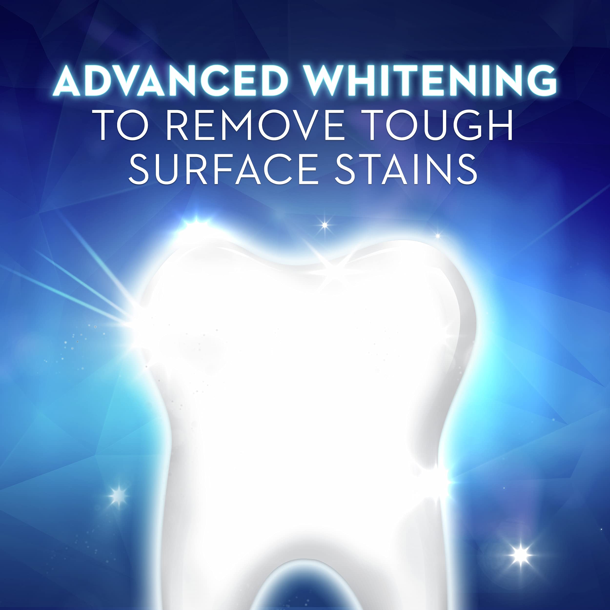 Hydrogen peroxide 4% formula highlight on Crest toothpaste