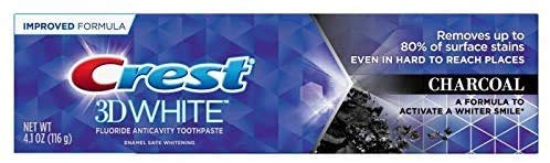 Crest 3D White Charcoal Toothpaste - whitening with charcoal formula