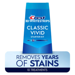 ADA approved Crest 3D Whitestrips packaging
