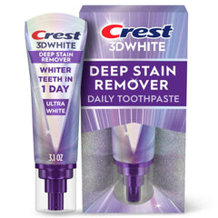 Crest 3D White Brilliance Deep Stain Remover toothpaste 3.1oz tube