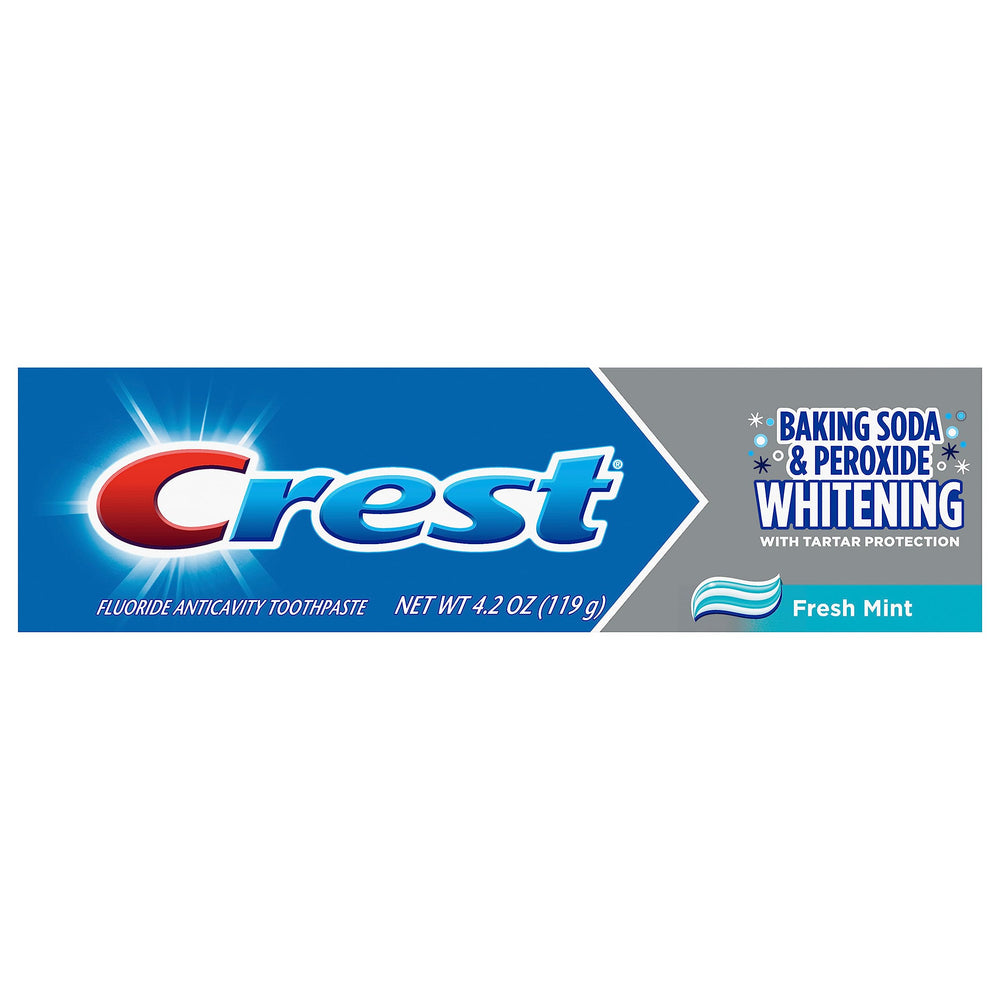Crest 4.2Z Baking Soda and Peroxide Whitening Toothpaste with Tartar Protection
