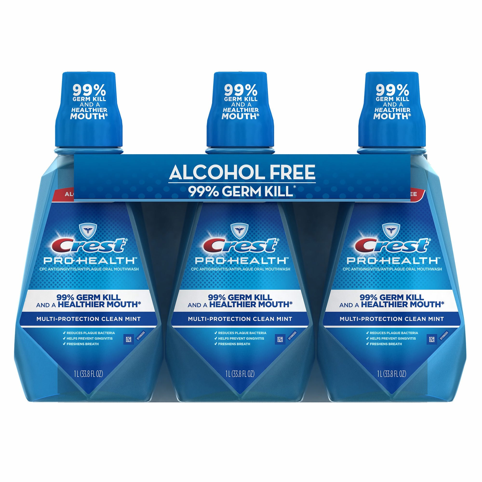 Crest Pro-Health Multiprotection Rinse 3 Pack 1 L