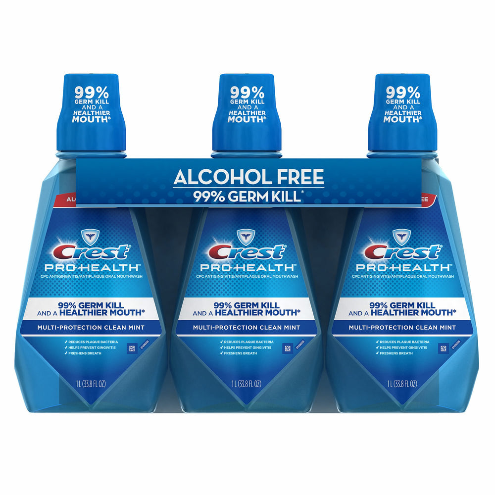 Crest Pro-Health Multiprotection Rinse 3 Pack 1 L