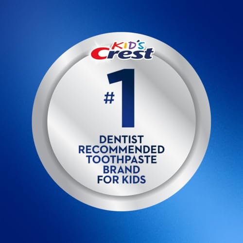 Family brushing with Crest color-changing toothpaste in the bathroom