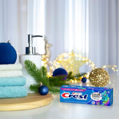 Hero image of Crest Advanced Kid's Bubblegum toothpaste on bathroom sink