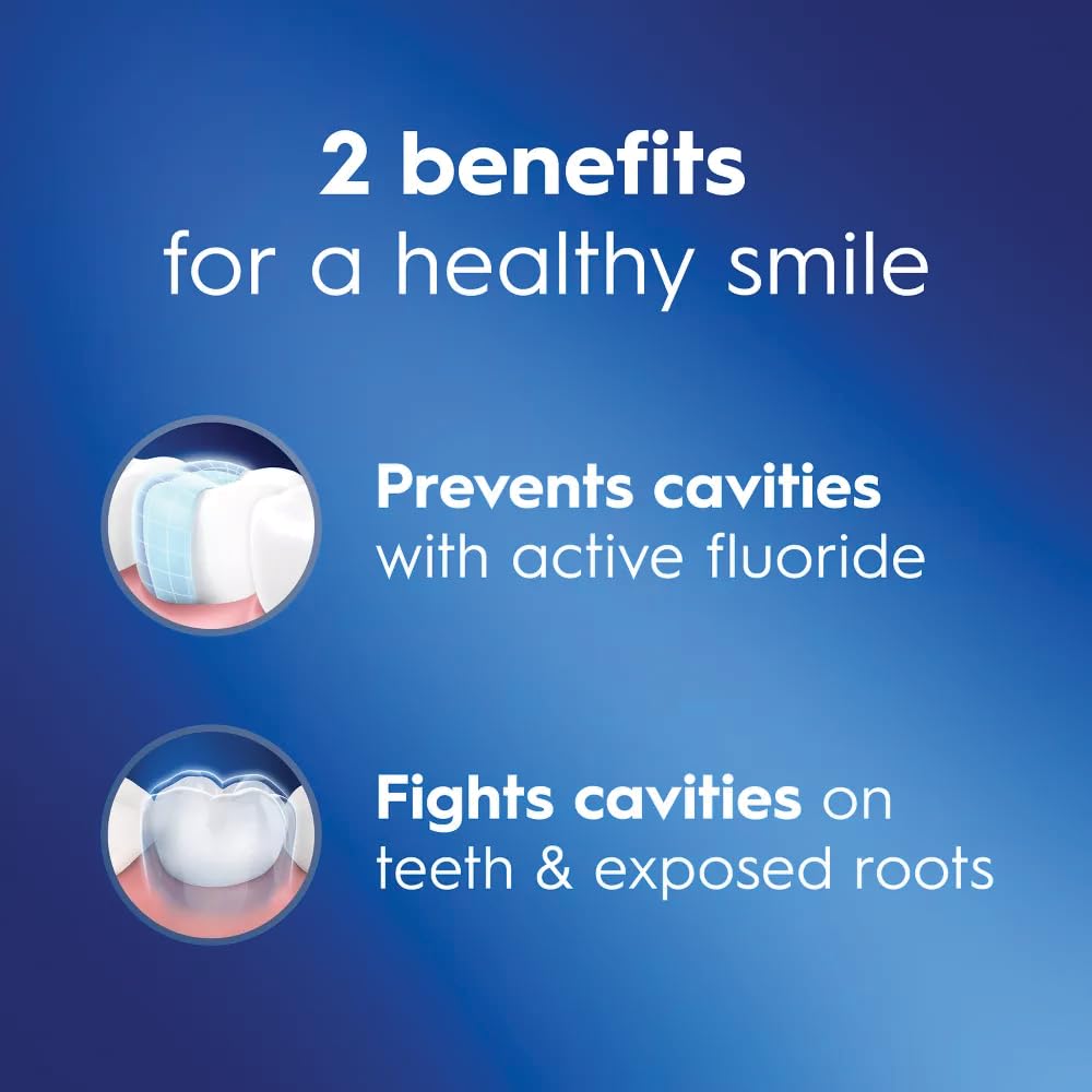 Net weight label for Crest Cavity Protection Toothpaste 8.2 oz