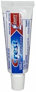 Pack of Crest Cavity Regular Toothpaste travel-size tubes (24 tubes)