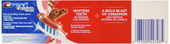Crest Cinnamon Toothpaste pack of 2 packaging side view