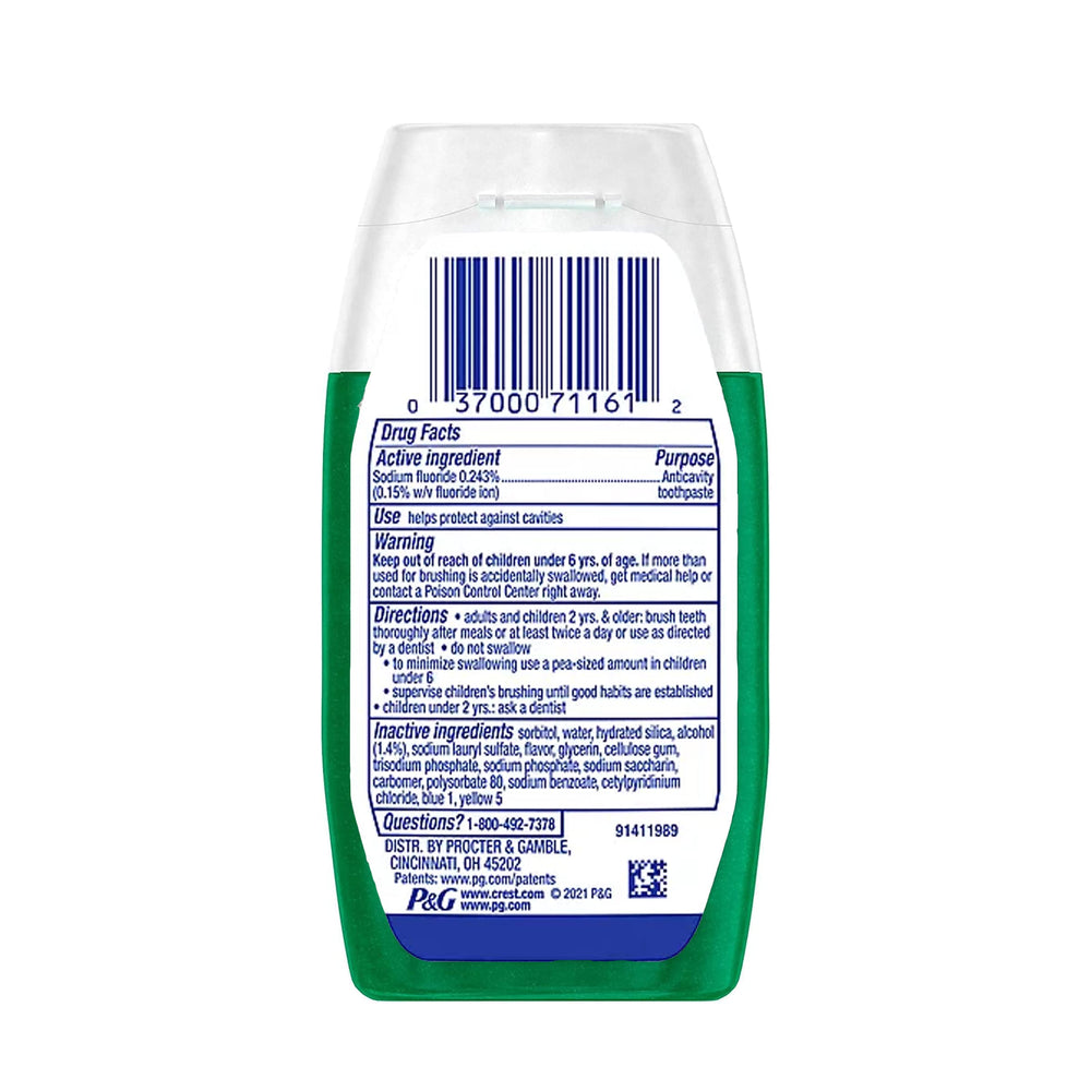 Two 4.6 oz (130 g) toothpaste tubes in packaging