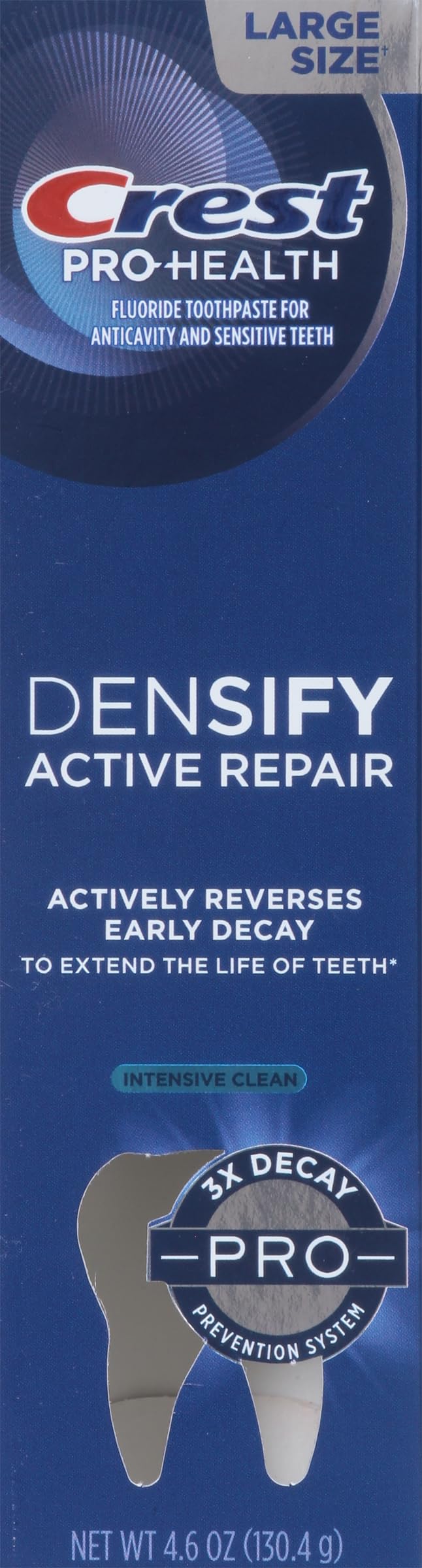 Crest Denisify Active Repair toothpaste tube 4.6 oz