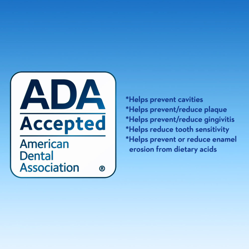 Brushing action with Crest Gum Detoxify Deep Clean toothpaste