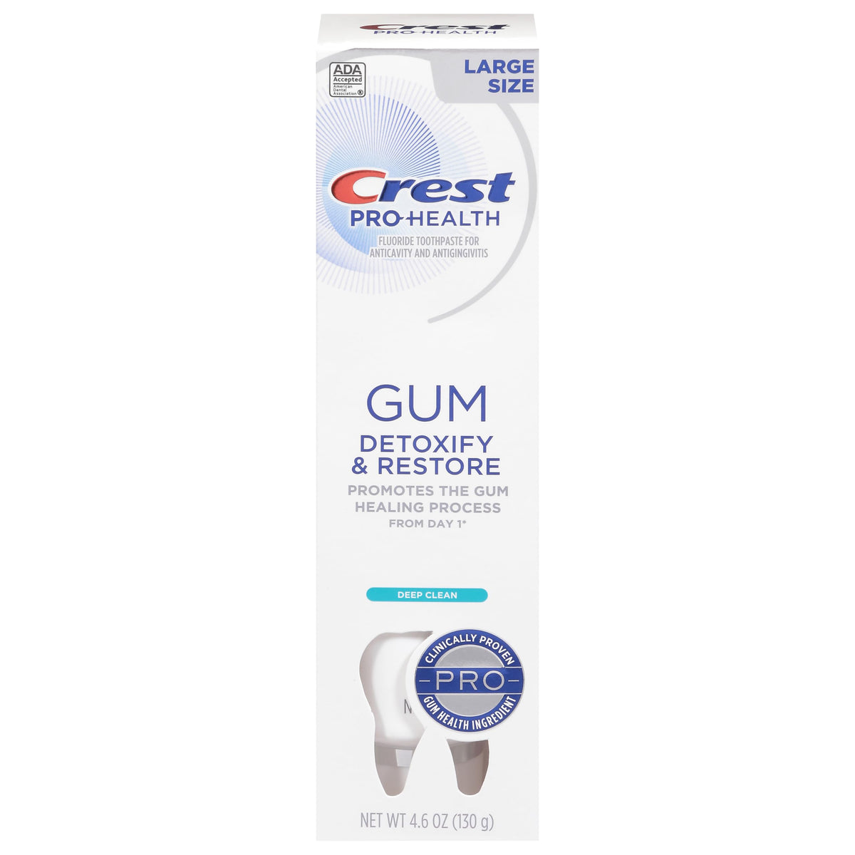 Crest Gum Detoxify & Restore toothpaste, 4.6 oz