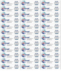 Crest Gum Detoxify toothpaste travel-size tube, 0.85 oz, deep clean