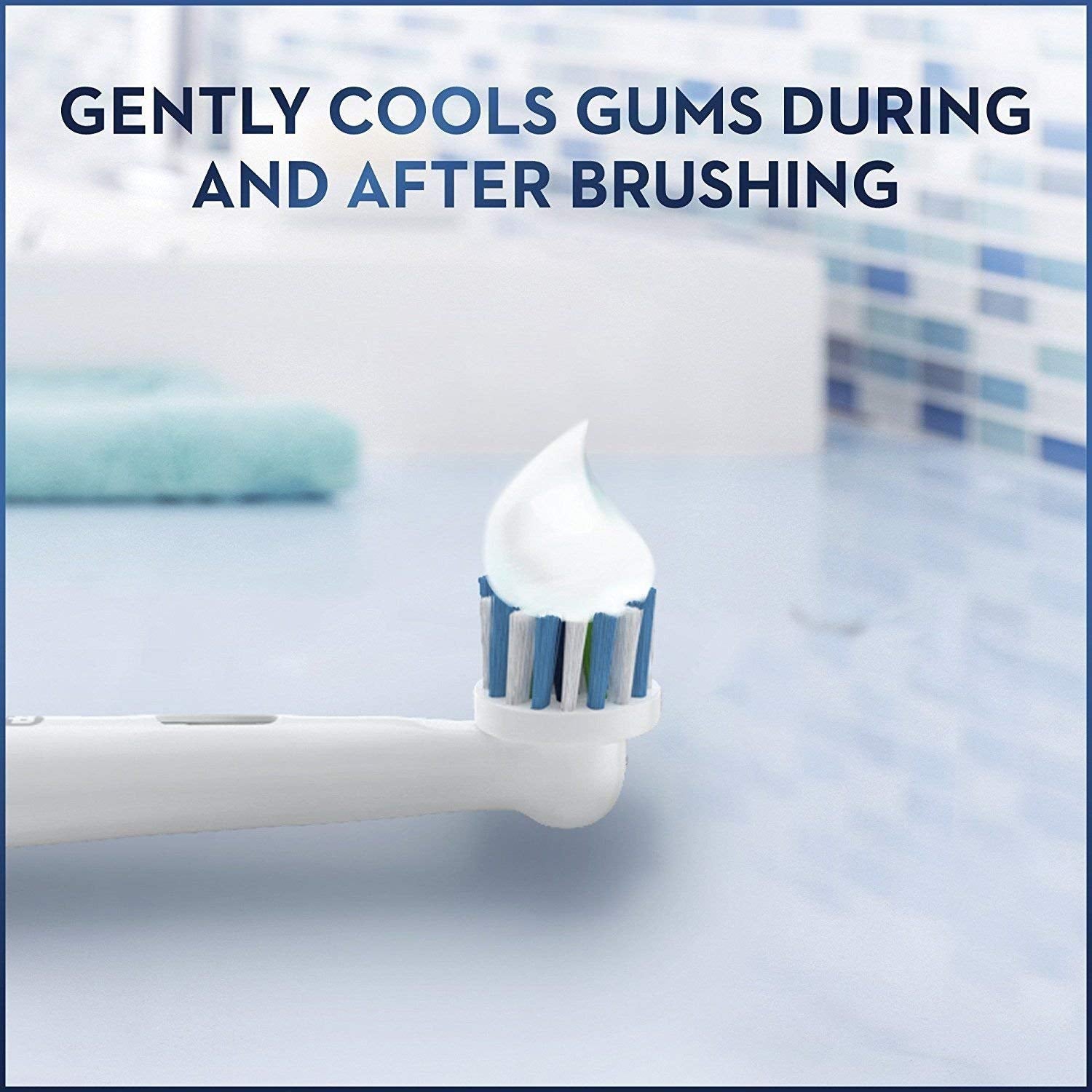 Box showing Crest Gum Detoxify toothpaste pack of 36 tubes