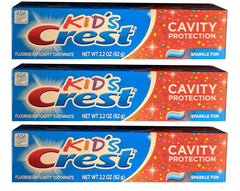 Crest Kids Toothpaste 6.6 oz - 3 Pack, front view