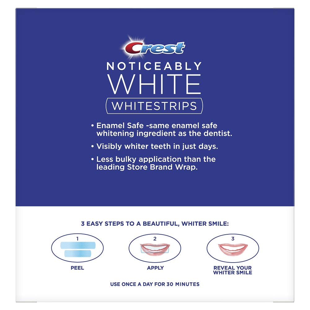 Crest Noticeably White Whitestrips product display