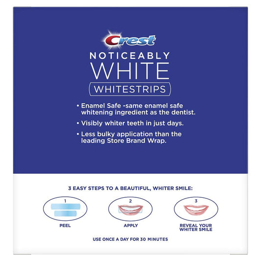 Crest Noticeably White Whitestrips product display