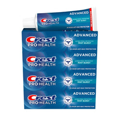 Crest Pro-Health Advanced Antibacterial Protection Toothpaste Mint Burst 4-pack – 5 oz tubes (image 1)