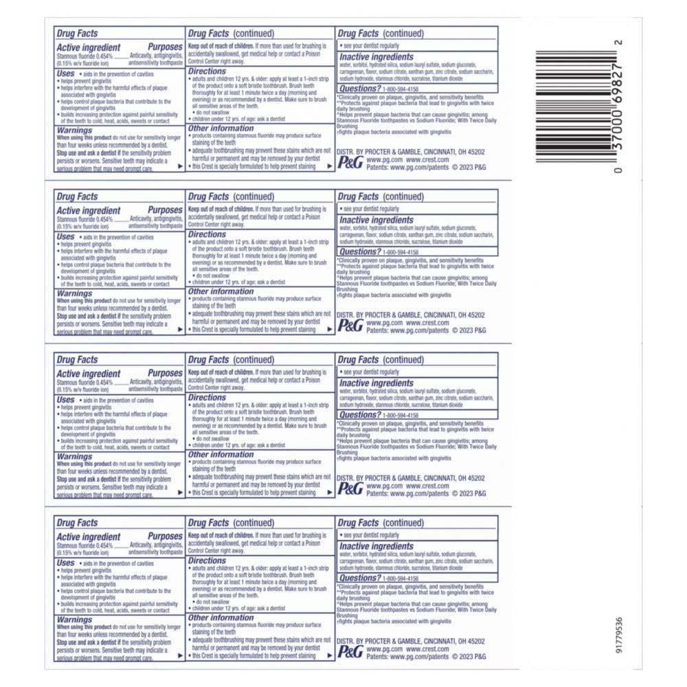 Crest Pro-Health 4-pack display with toothpaste tubes (image 7)