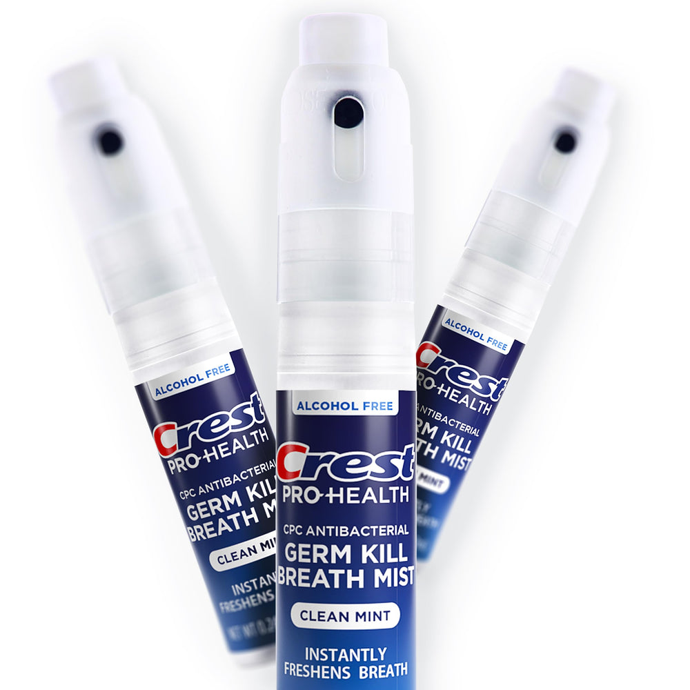 Travel-ready breath spray in 0.24oz/7ml size