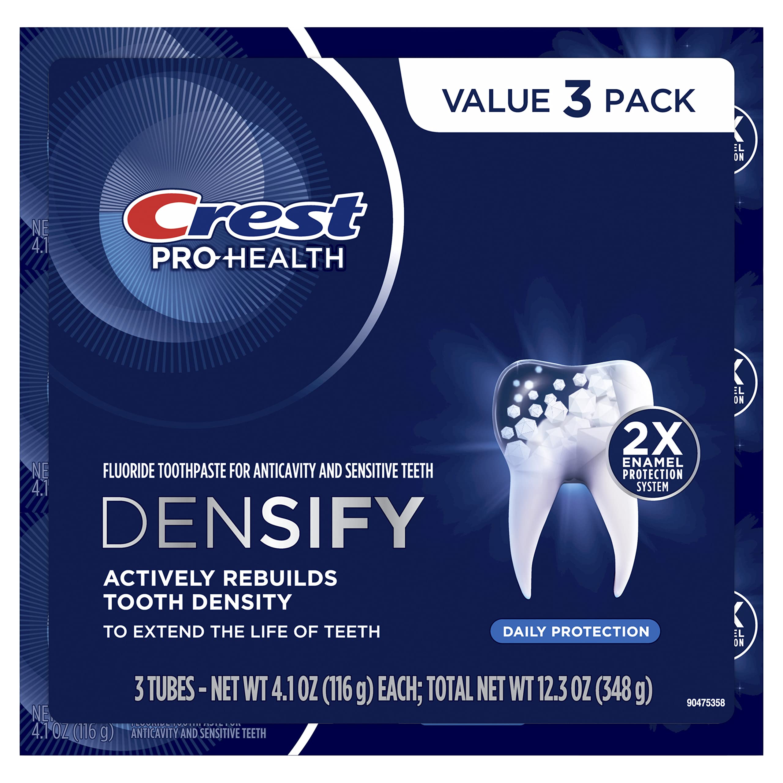 Three Crest Densify 4.1oz tubes for pack of 3